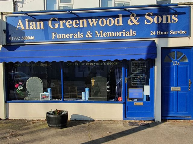 Alan Greenwood & Sons - Funeral Directors, Hersham