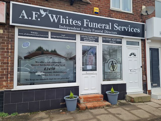 AF Whites Funeral Services.